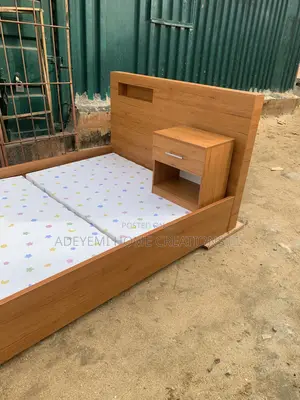 4.5 by 6ft Bed Frame Made With HDF Board