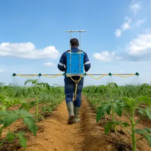 Electric Sprayer With Extended Pole