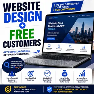 Website Design + Free Customers