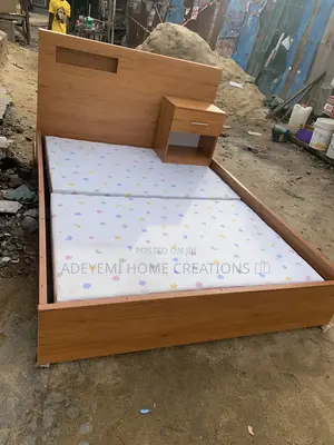4.5 by 6ft Bed Frame Made With HDF Board