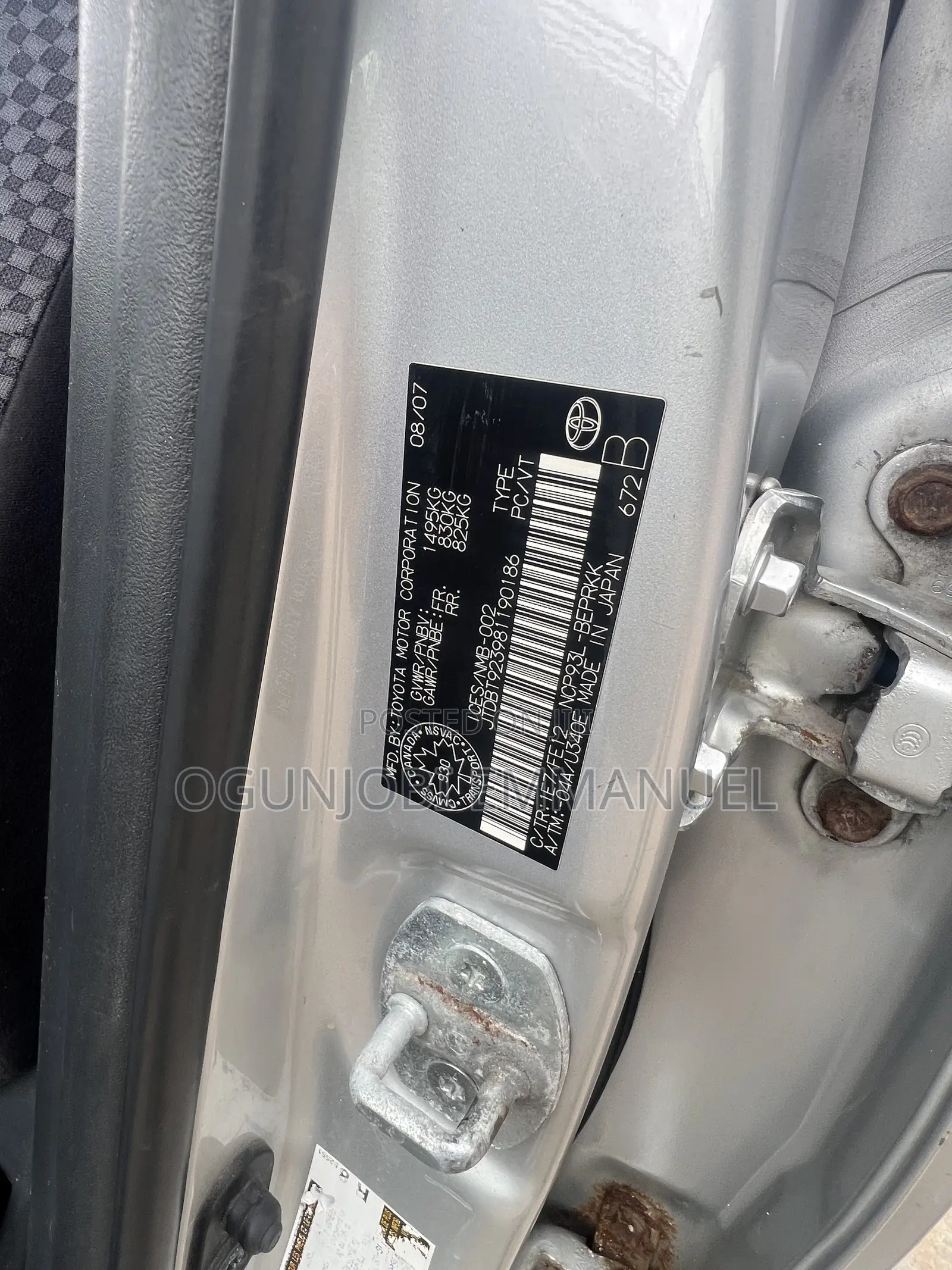 Toyota Yaris 2009 Silver