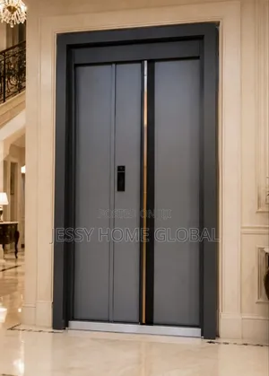 4ft by 7ft Fire Proof Door Grey Color