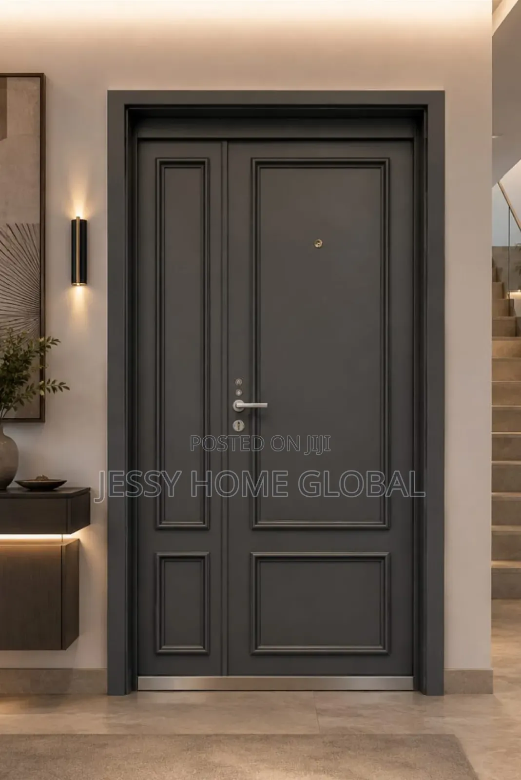 4ft by 8ft Fire Proof Door 2 Panel 01