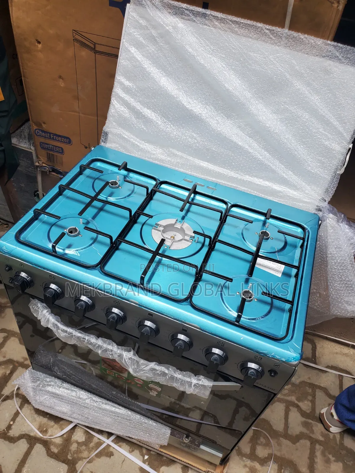 Tamashi Gas Cooker 5burna Automatic