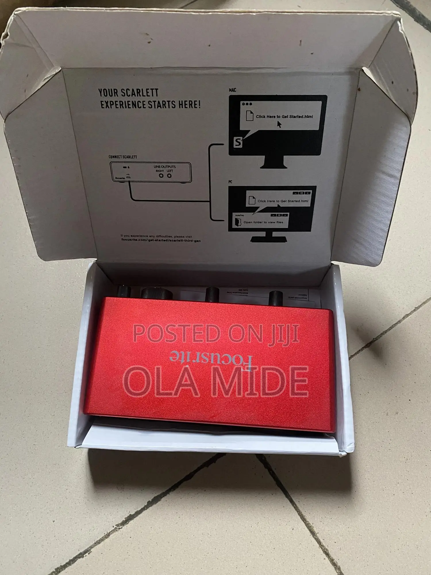 Audio Interface for Sale Urgently