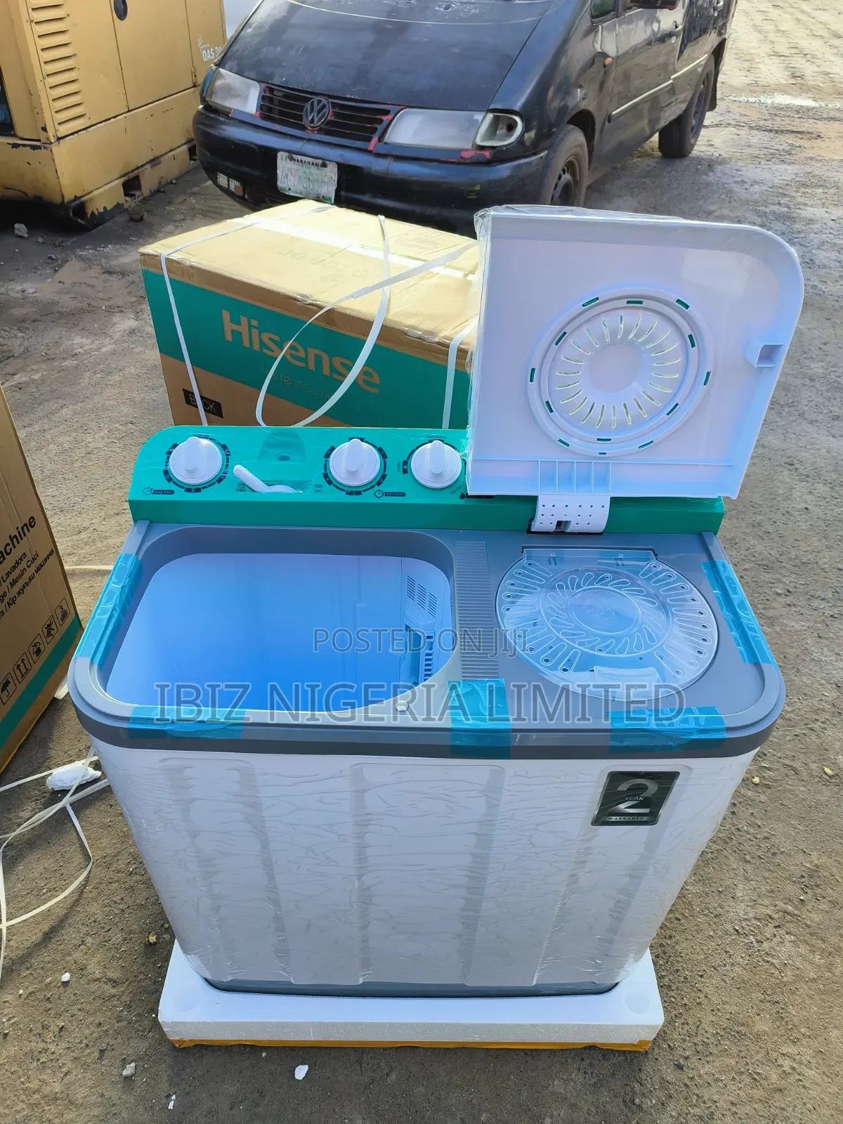Hisense 7.5kg Washing Machine (Manual)