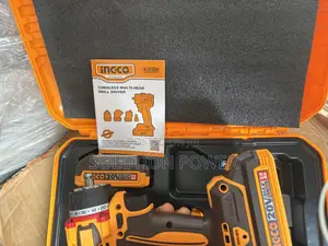 INGCO 20V Cordless Multi-Head Drill Driver