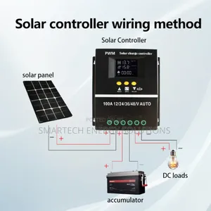 SY48100A 100A PWM Solar Charge Controller – 12v/24v/36v/48v Auto
