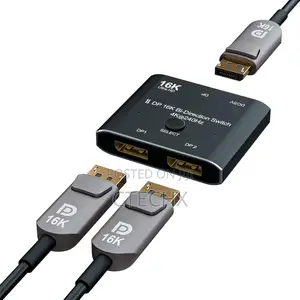 Displayport Bi-Direction 2x1 at 60Hz at 240Hz Switch Converter