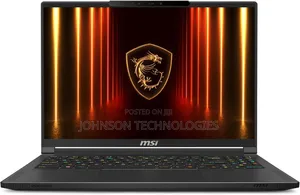 New Laptop MSI Stealth 16 AI Studio 64GB AMD Ryzen 9 SSD 2T