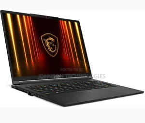 New Laptop MSI Stealth 16 AI Studio 64GB AMD Ryzen 9 SSD 2T