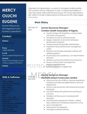 Human Resources and Operations Manager