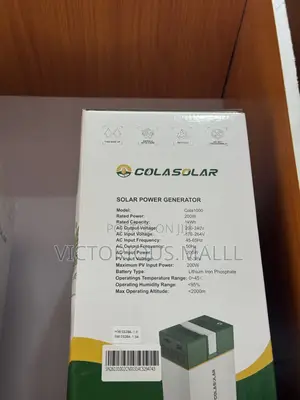 COLASOLAR Cola 1000 1kWh LiFePO4 Solar Generator 200W