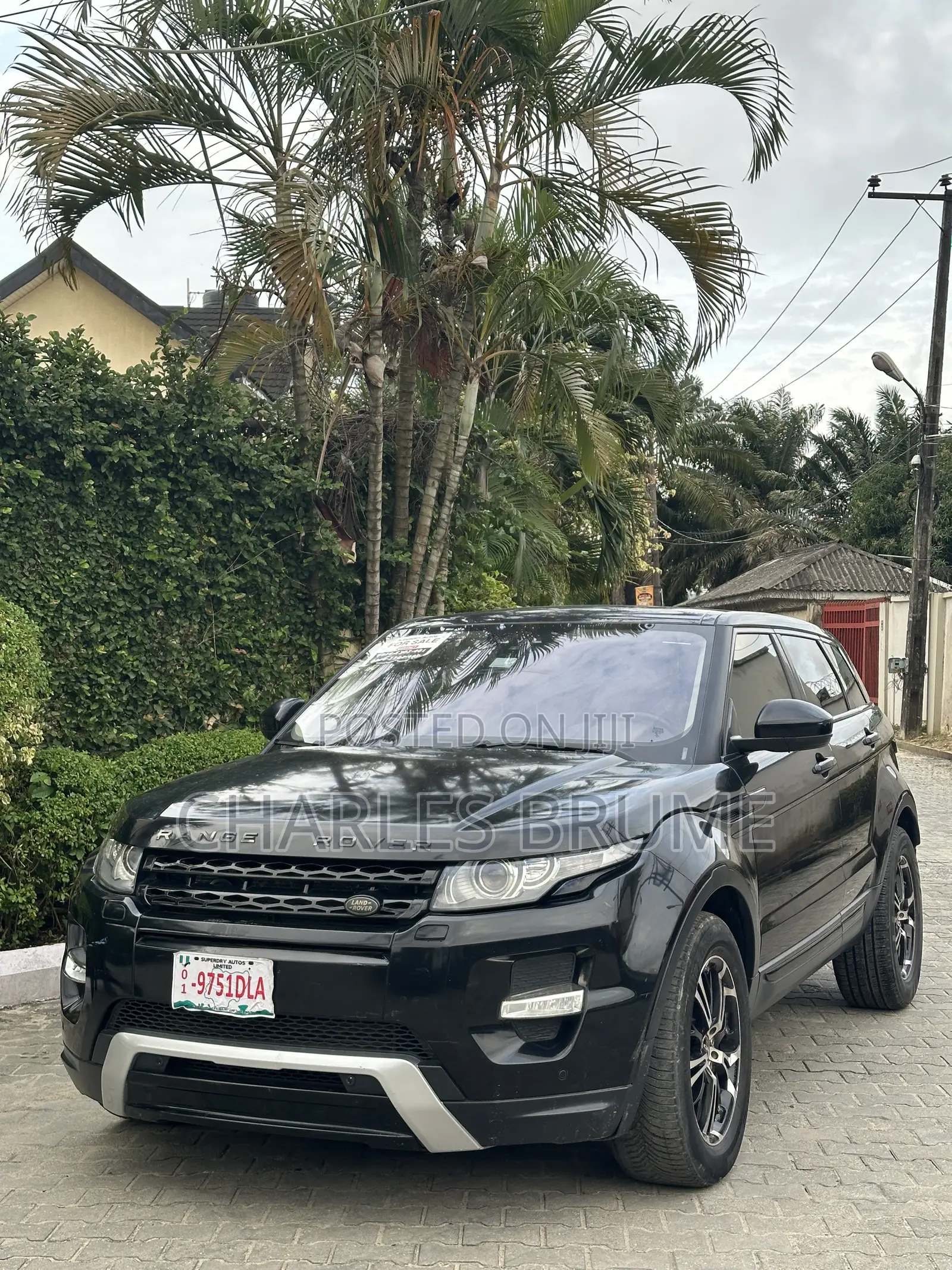Land Rover Range Rover Evoque 2016 Black