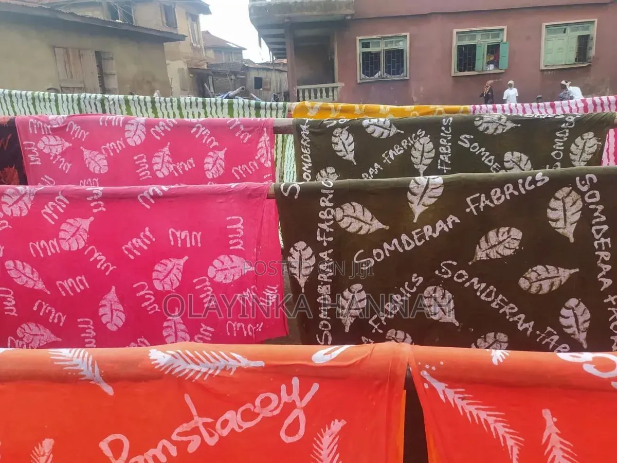 Quality Kampala Adire Fabrics Available