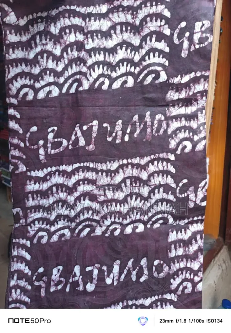 Quality Kampala Adire Fabrics Available