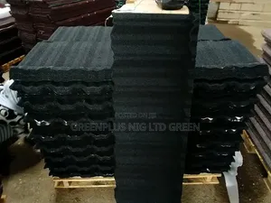 Top Quality Black Bond Stone Coated Roofing Sheet in Ajah