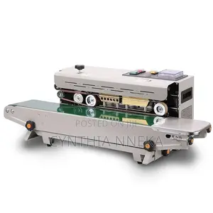 Sealer. Industrial Sealing Machine Continuous Band