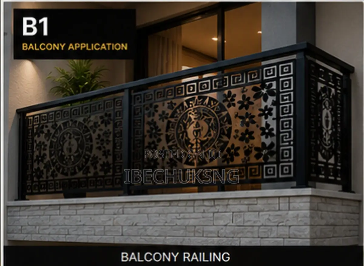 Decorative Design Plates for Balcony