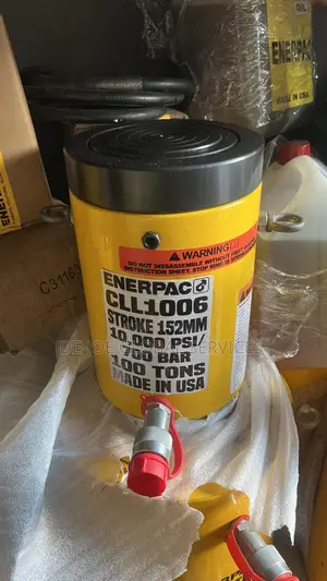 ENERPAC CLL1006 100-Ton Lock-Nut Hydraulic Cylinder