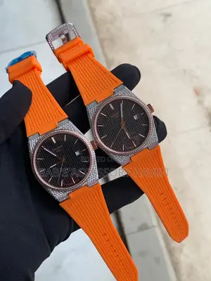 Tissot 1853 PRX Powermatic 80 Rubber Strap Automatic Full Stone Head