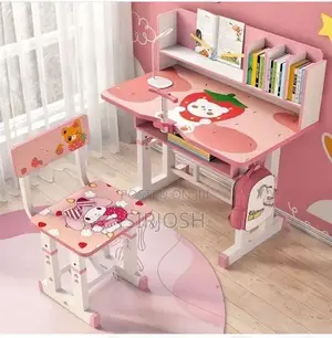 Modern Adjustable Children Study Writing Desk and Chair