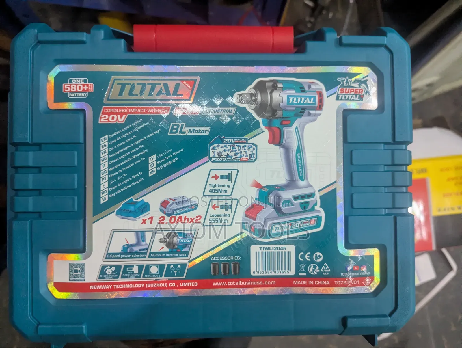 Total Cordless Impact Wrench