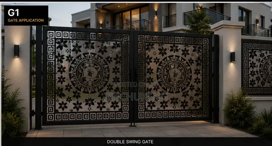 Decorative Design Plates for Gates