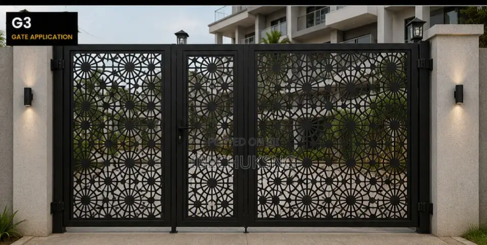 Decorative Design Plates for Gates
