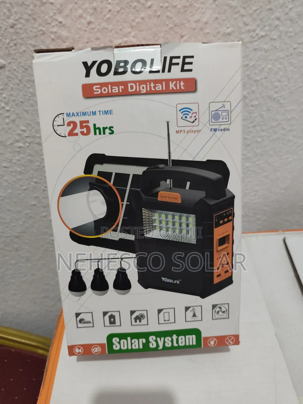 Yobolife Solar Digital Kit – Complete Solar Lighting System