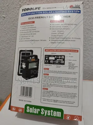 Yobolife Solar Digital Kit – Complete Solar Lighting System
