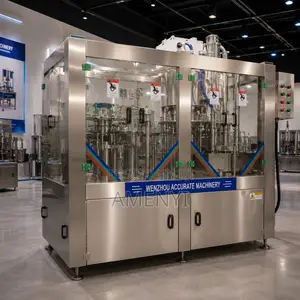 Automatic PET Bottle Washing Filling Capping Machine 3000BPH