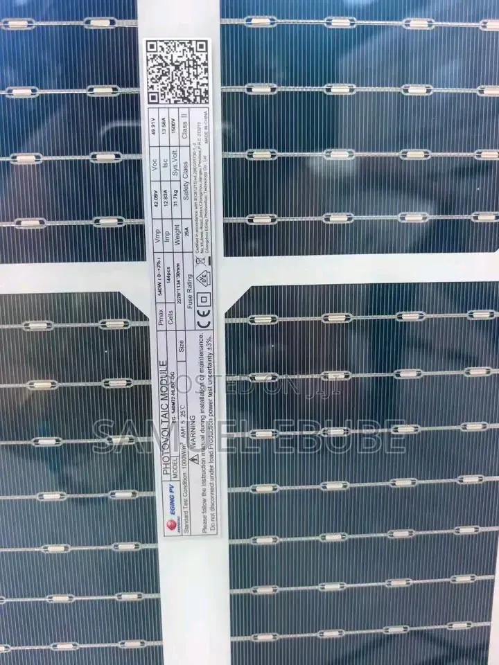 SAMSONIC Ventures (Solar Panels)