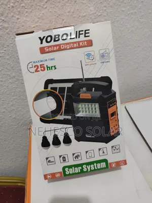 Yobolife Solar Digital Kit – Reliable Backup Light for Your Home