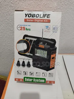 Yobolife Solar Home System – Up to 25 Hours Runtime