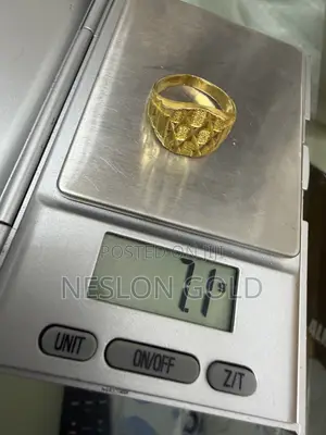 22karat Gold Ring With Unique Design