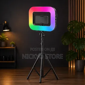 E-30 RGB Mobile Phone Camera Fill Light With Tripod