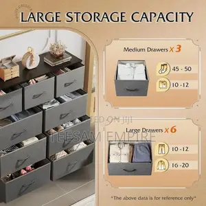 Fabric Chest Drawer