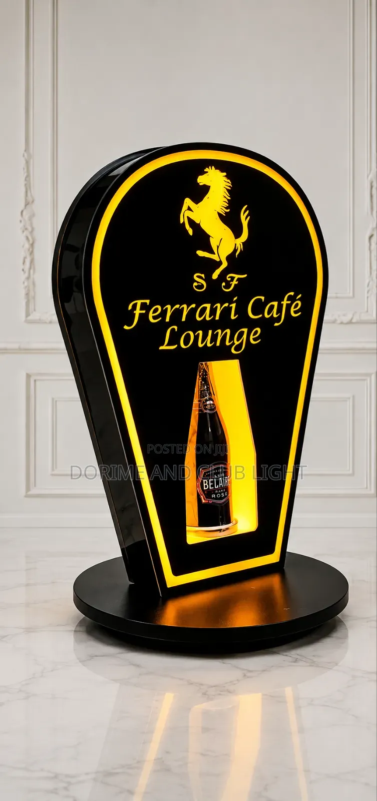 Customized Luxury Bottle Presenter
