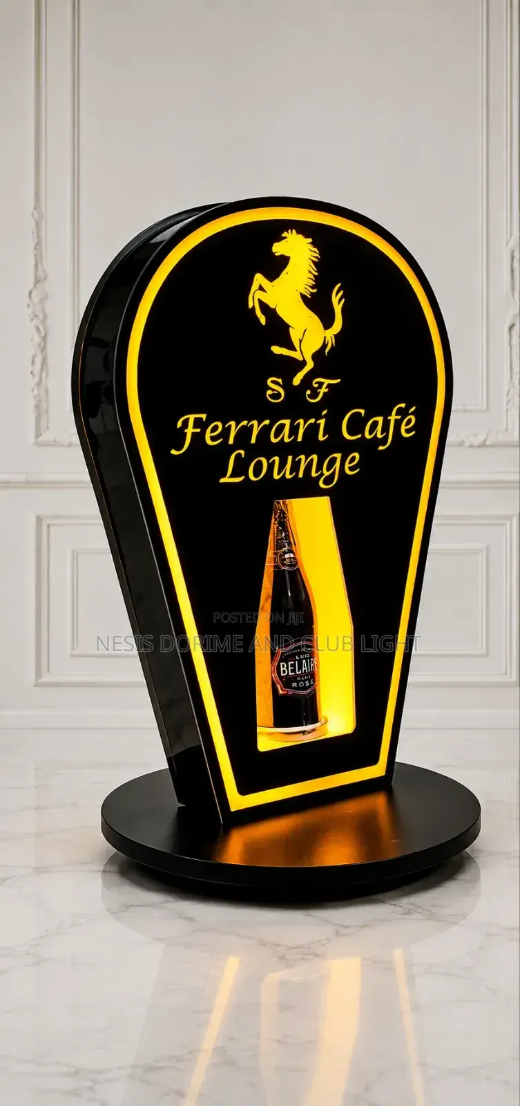 Customized Luxury Bottle Presenter