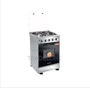 Polystar 4 Burner Gas Cooker With Spark, Oven | PV-HS50GG4A