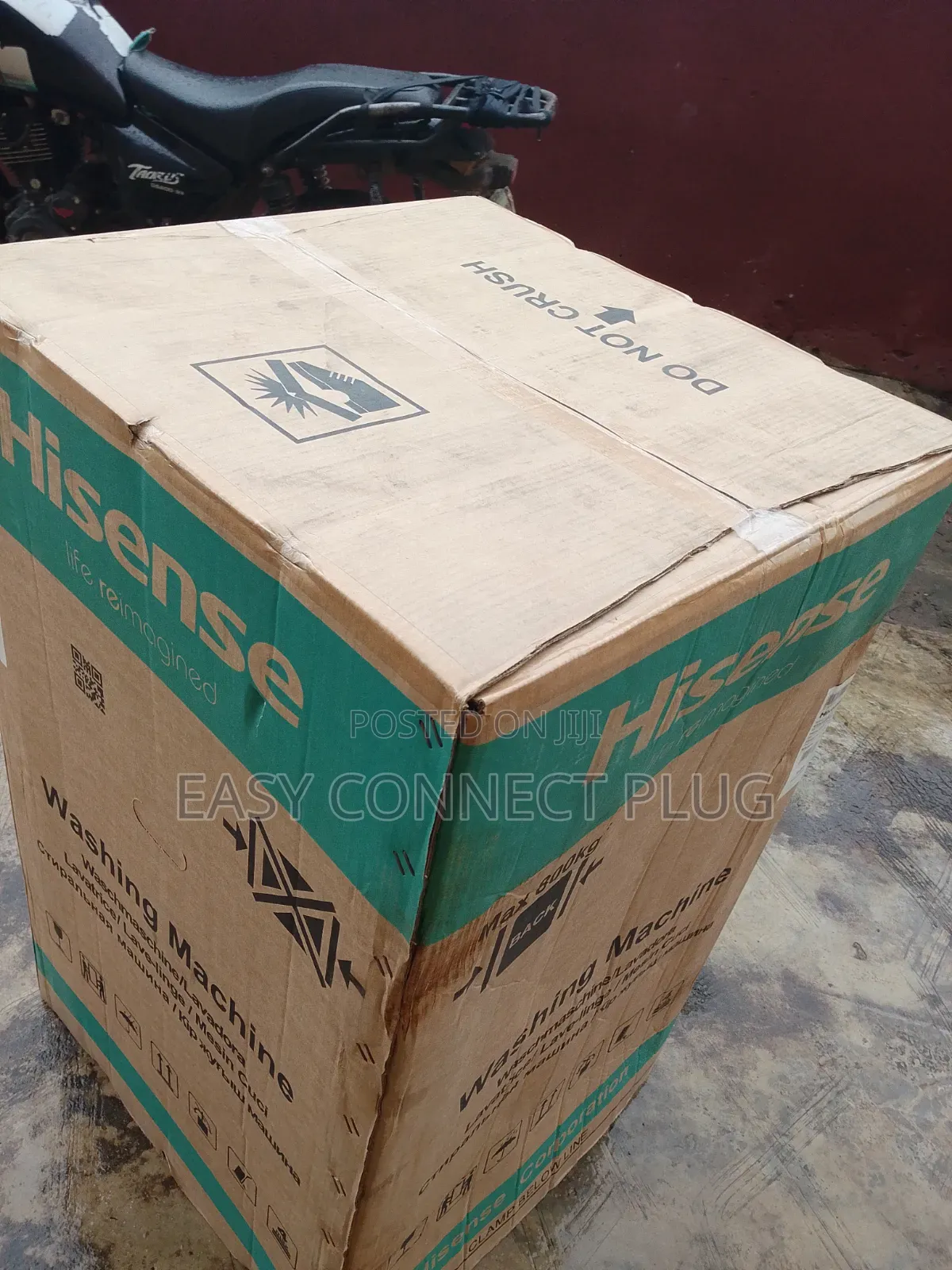 Hisense (Automatic) Black Top Load W/M 9KG.