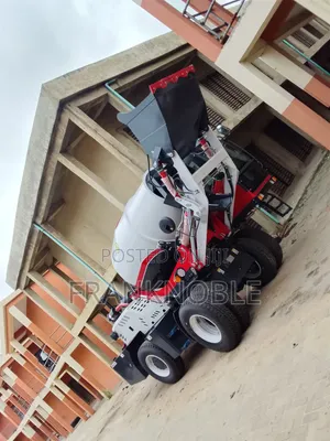 Mobile Concrete Mixer 4cubic.