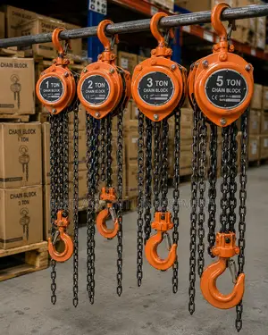 Heavy-Duty Manual Chain Hoist