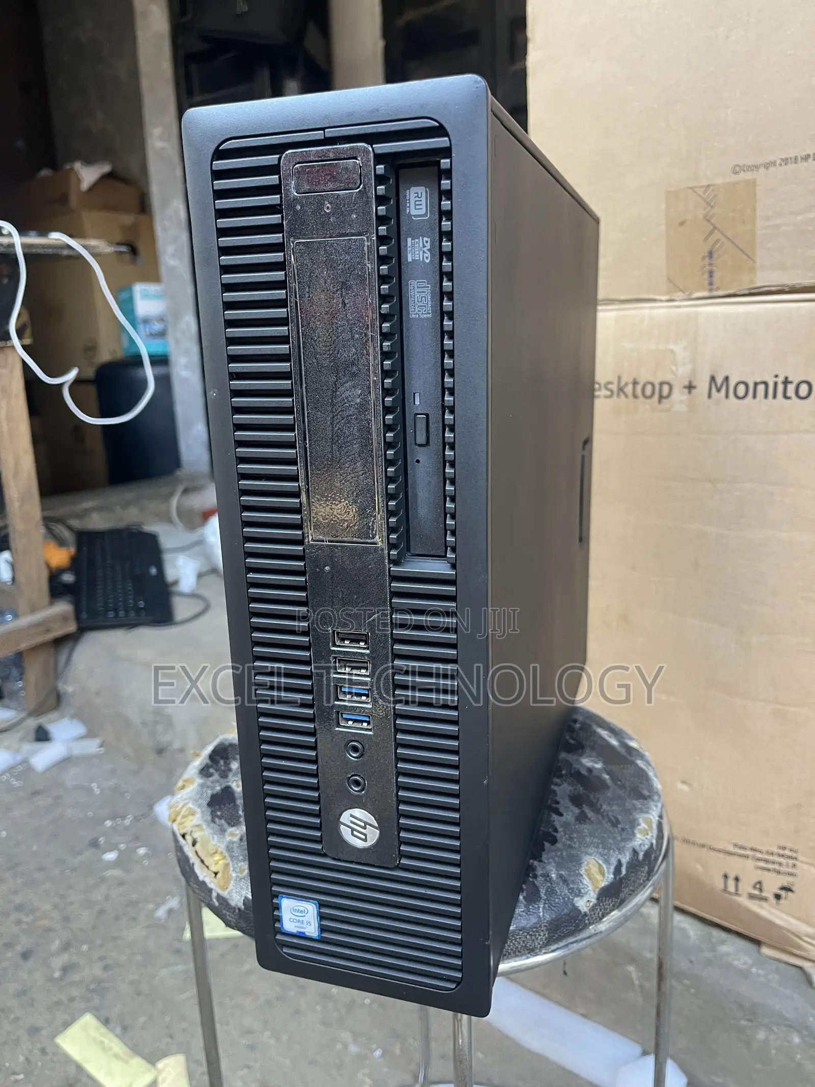 New Desktop Computer HP EliteDesk 800 8GB Intel Core i5 HDD 500GB