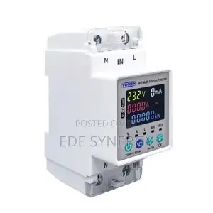 Energy Meter KWH- Voltage Current and Leakage Protector