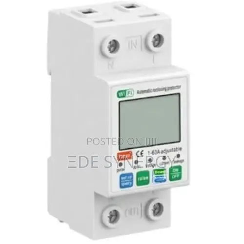Tuya Wifi Smart Circuit Breaker - Automatic Over/Under Voltage Protect