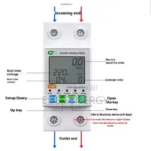 Tuya Wifi Smart Circuit Breaker - Automatic Over/Under Voltage Protect