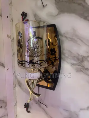 Luxury Modern Wall Light Elegant Gold Black Design