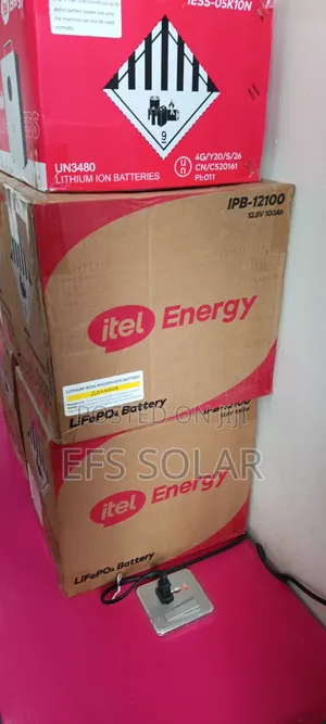 iTel Energy 12V 100Ah LiFePO4 Lithium Battery